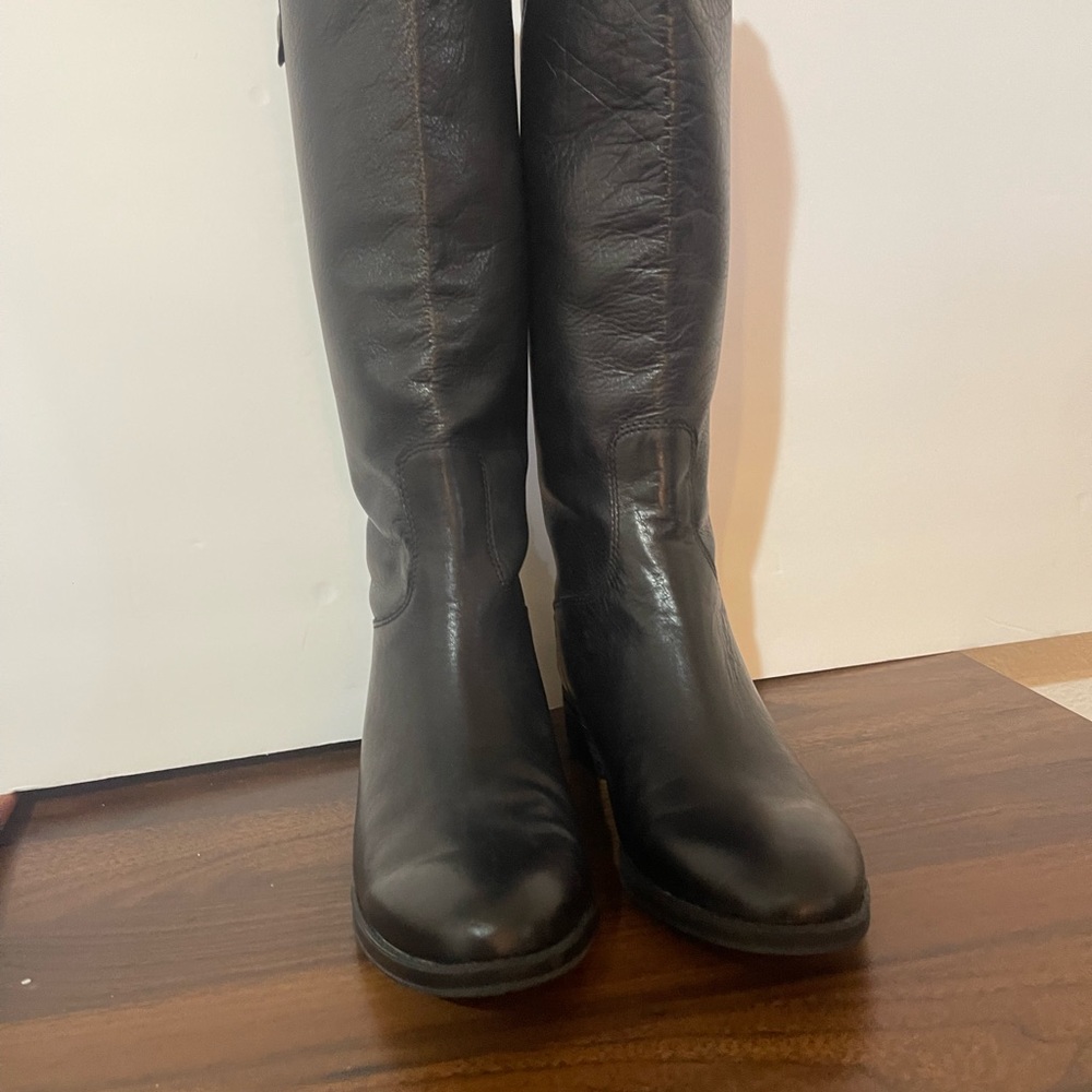 Sam Edelman Penny2 Wide Calf Leather Riding Boot size 7.5